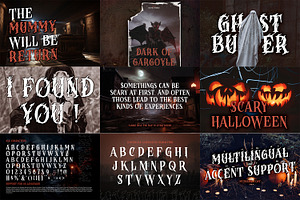 Special Horror Font Bundle