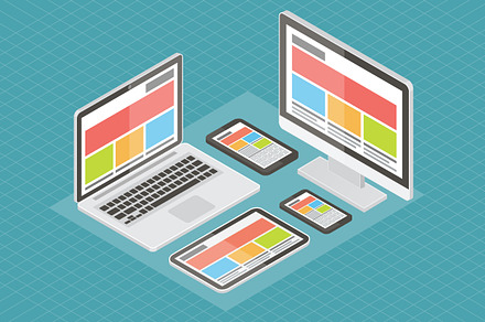 Isometric responsive computer design