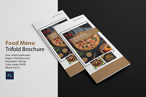 Restaurant Menu Brochure