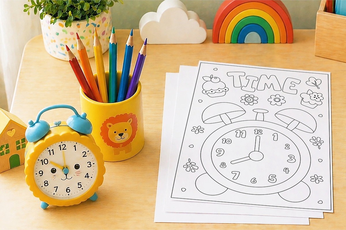Coloring book for kids, an Education Illustration by LartGraphics (Photo 8 of 8)