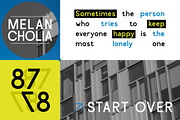Coreto Modern Sans Serif Font, a Sans Serif Font by Vadovastd (Thumbnail 4 of 8)