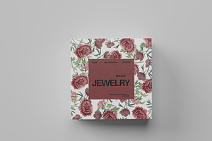 Jawelry Box Mockup