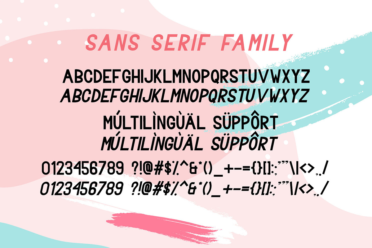 San Diego - Font Duo + Extra Logo preview 7
