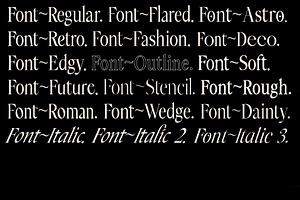 Stylebender Serif - Multi-style Font