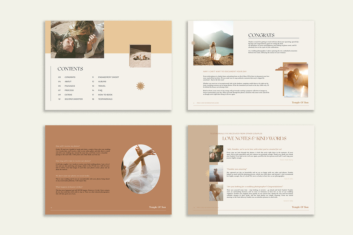 Dreamy | Photo Price Guide Canva, a Templates & Theme by Studio Leelou (Photo 9 of 9)