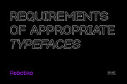 Robotika Modern San Serif Font, a Sans Serif Font by UICreative (Thumbnail 5 of 12)