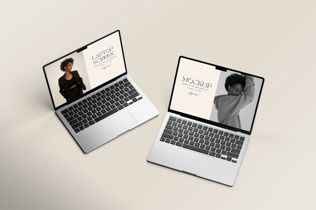 Laptop Screen Mockup, a Mac Mockup by graphic_keY (Photo 8 of 8)
