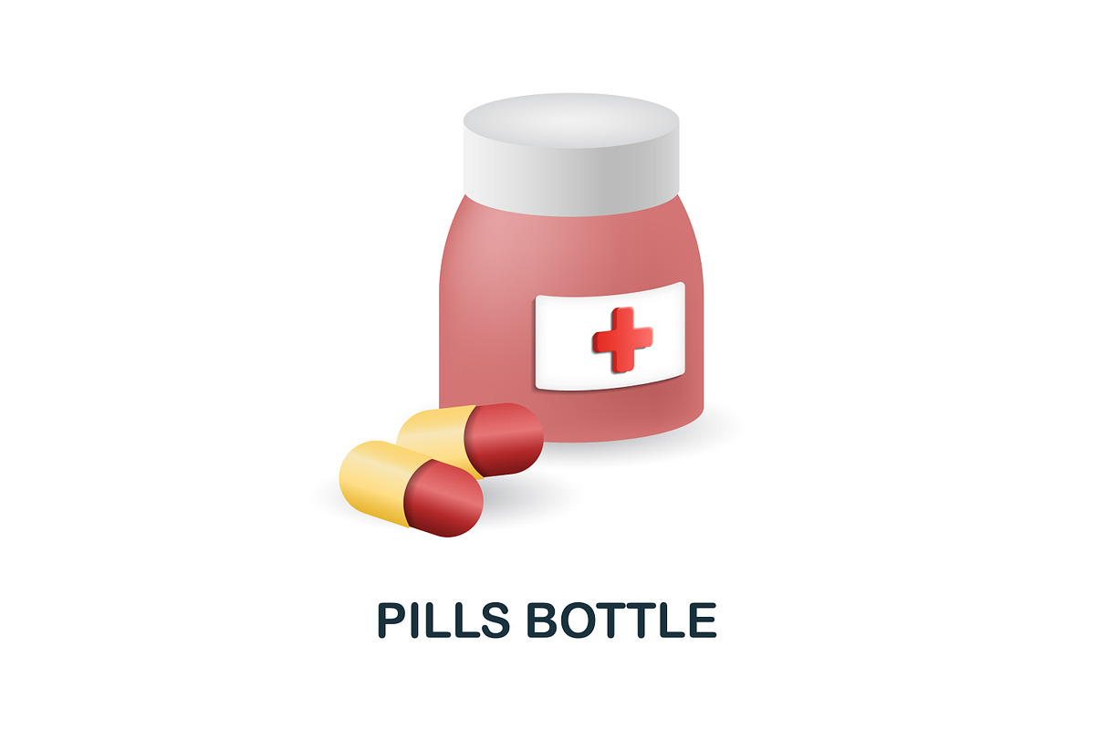 Medicine 3D Icons Set Bundle, an Object Graphic by Aimagenarium@gmail.com (Photo 6 of 21)