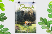 Watercolor postcards, a Poster Template by Pamyatka Shop (Thumbnail 4 of 5)