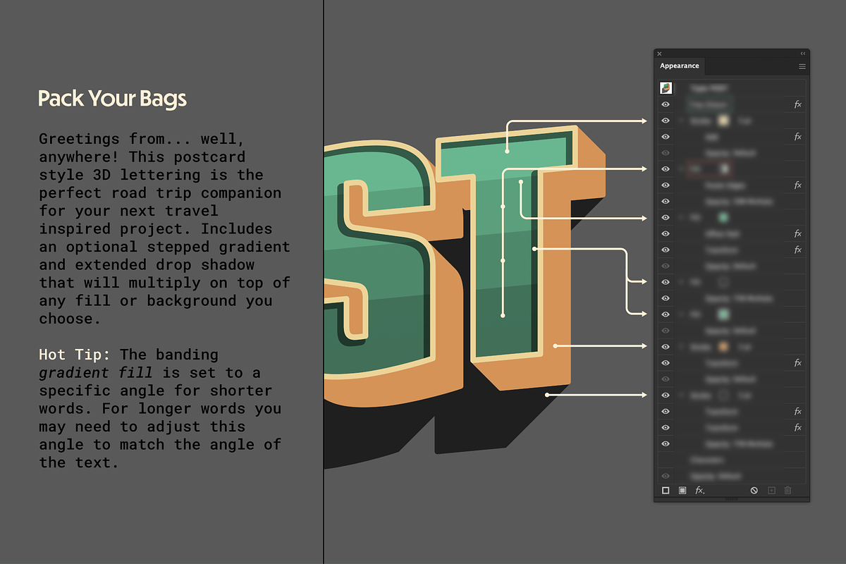 Alive! - Editable Graphic Styles, a Layer Style Add-On by DKNG Studios (Photo 3 of 10)