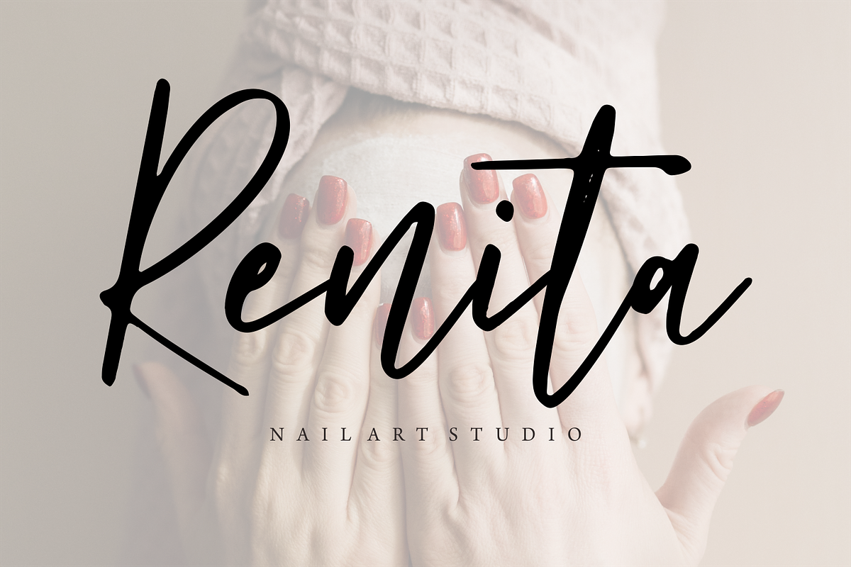 Fergstone | Monoline Script, a Script Font by Forberas Club (Photo 4 of 8)