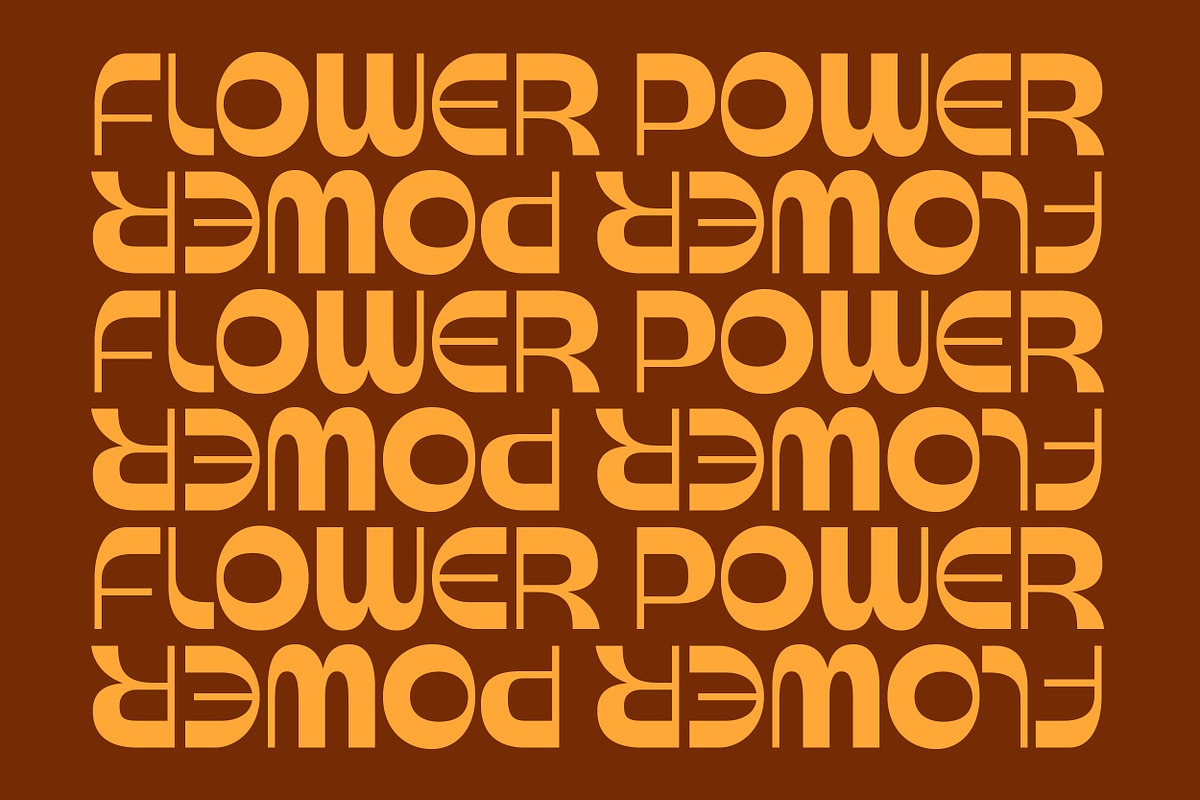 Lubby - A Playful 60s Font, a Sans Serif Font by The Type Fella (Photo 6 of 7)
