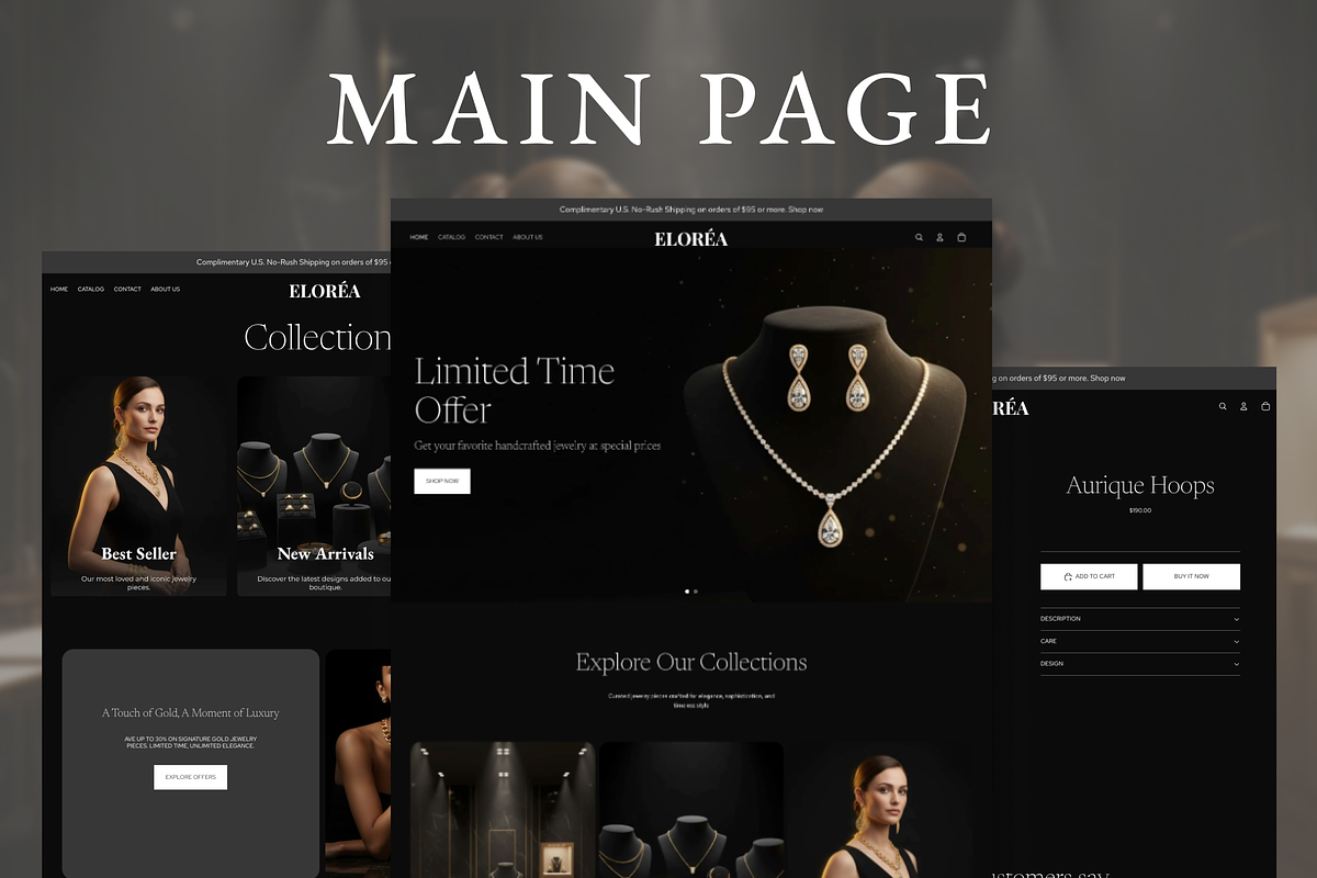 The ELORÉA Gold Luxury Jewelry preview 3