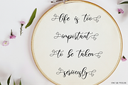 Belisha - A Lovely Script Font, a Script Font by Nissa Studio (Thumbnail 9 of 12)