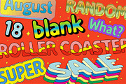Fankey - Fill and Block, a Handwritten Font by Flavortype (Thumbnail 9 of 10)