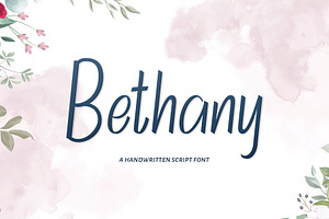 Bethany - Handwritten Font