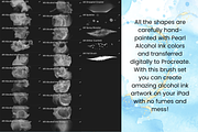 Hand-Painted Alcohol Ink Brushes, a Brush Add-On by Roze Prints (Thumbnail 5 of 6)