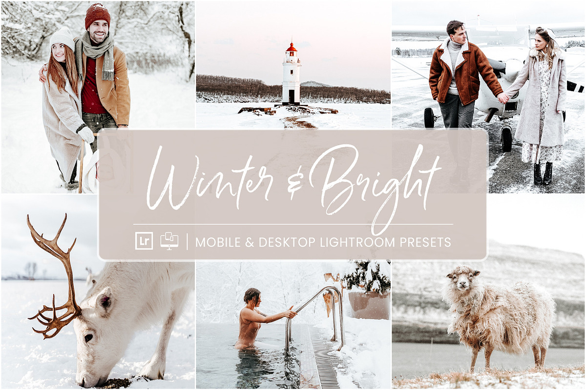 WINTER BRIGHT LIGHTROOM PRESETS, an Action Add-On by Nes Design Co (Photo 1 of 10)
