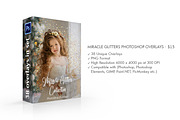 Miracle Glitters Photoshop Overlays preview 2