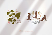 Summer Female Boho Graphics Set, a Decorative Illustration by Lana Sham (Thumbnail 10 of 13)