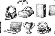 Vintage Gaming & Tech Set, an Object Graphic by RT Studio (Thumbnail 4 of 4)