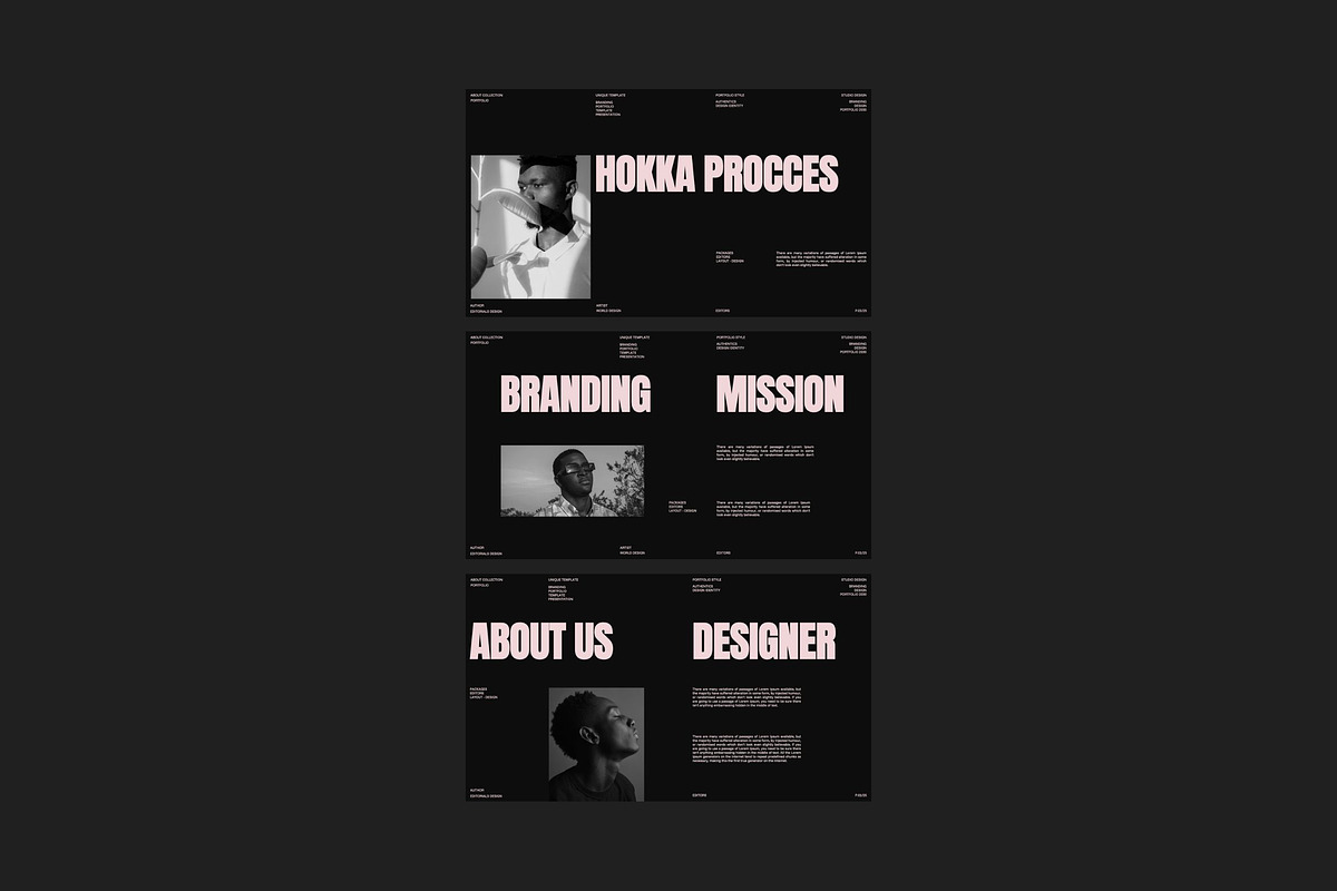 HOKA - Brand Portfolio Template, a Presentation Template by Creatorism (Photo 4 of 9)