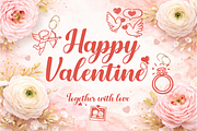 Gayla Romantic Script Font with Love, a Script Font by cocodesign (Thumbnail 4 of 7)