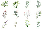 Pastel Watercolor Flower Clipart, an Illustration by DreamCafeArt (Thumbnail 4 of 8)