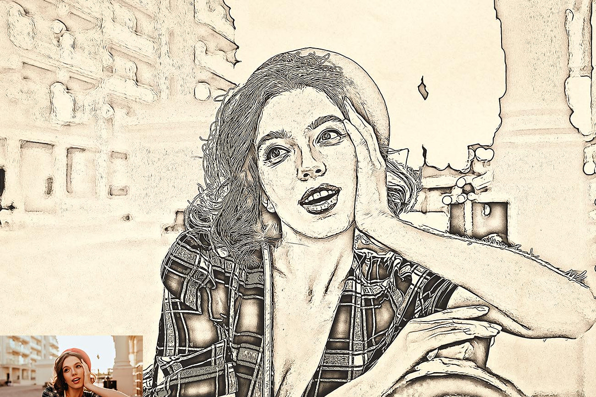Vintage & Retro Effect FX Photoshop, an Action Add-On by Studio Retouch (Photo 8 of 15)