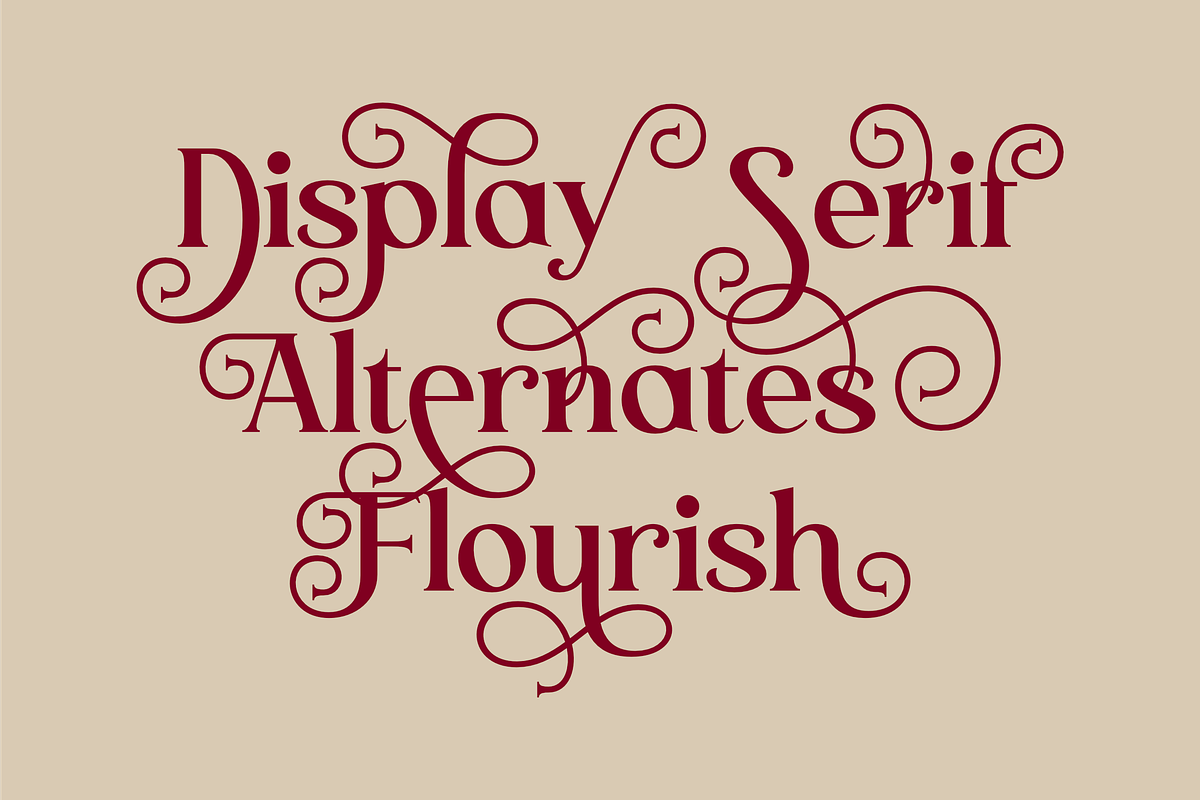 Floura Bright, a Serif Font by ahweproject (Photo 5 of 10)