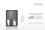 NEW Apple iPad Pro mock up! (PSD+AI), an iPhone Mockup by voin_Sveta (Thumbnail 9 of 12)