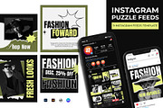 Fashion Urban Instagram Post Puzzle, a Social Media Template by Artnivora.Std (Thumbnail 1 of 2)