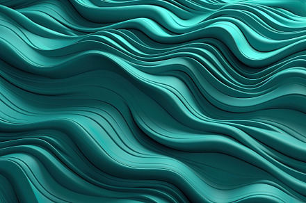 Teal 3D backdrop with seamless loops, organic patterns, dreamlike abstraction r, a Wallpaper Photo by José Manuel Gelpi