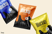 High Quality Snack Bag Mockup, a Packaging Mockup by Ram Studio LLC (Thumbnail 1 of 12)