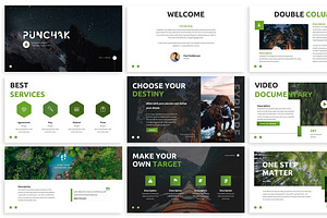 Puncak - Nature Keynote Template