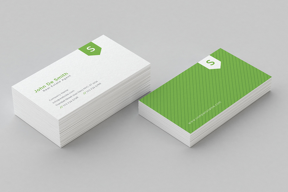 Minimal Pattern Business Card V2, a Business Card Template by Shahjhan (Photo 1 of 4)
