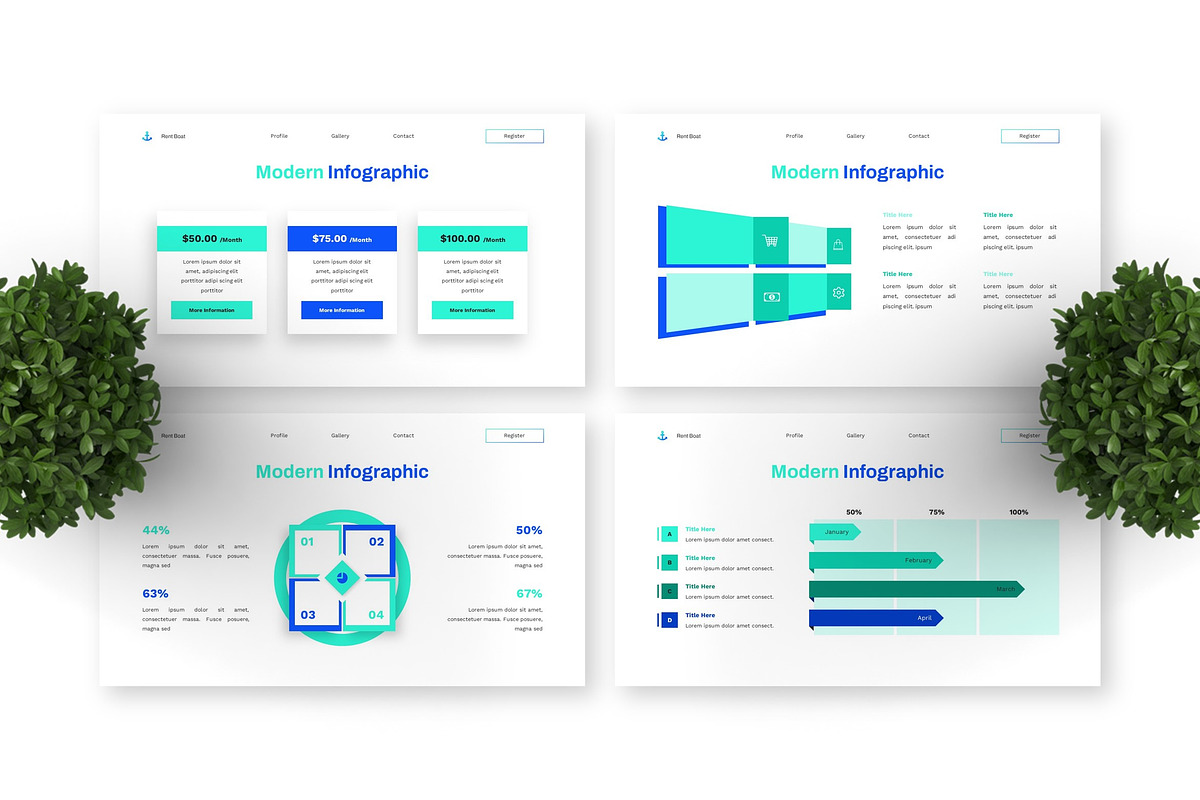 Rent Boat - Travel Google Slide, a Presentation Template by Deepslide Studio (Photo 5 of 6)