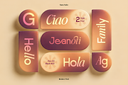 Jeanoti, a Sans Serif Font by Burntilldead (Thumbnail 3 of 12)