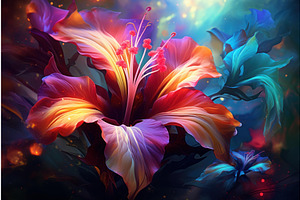 Captivating Paradise Flower Art