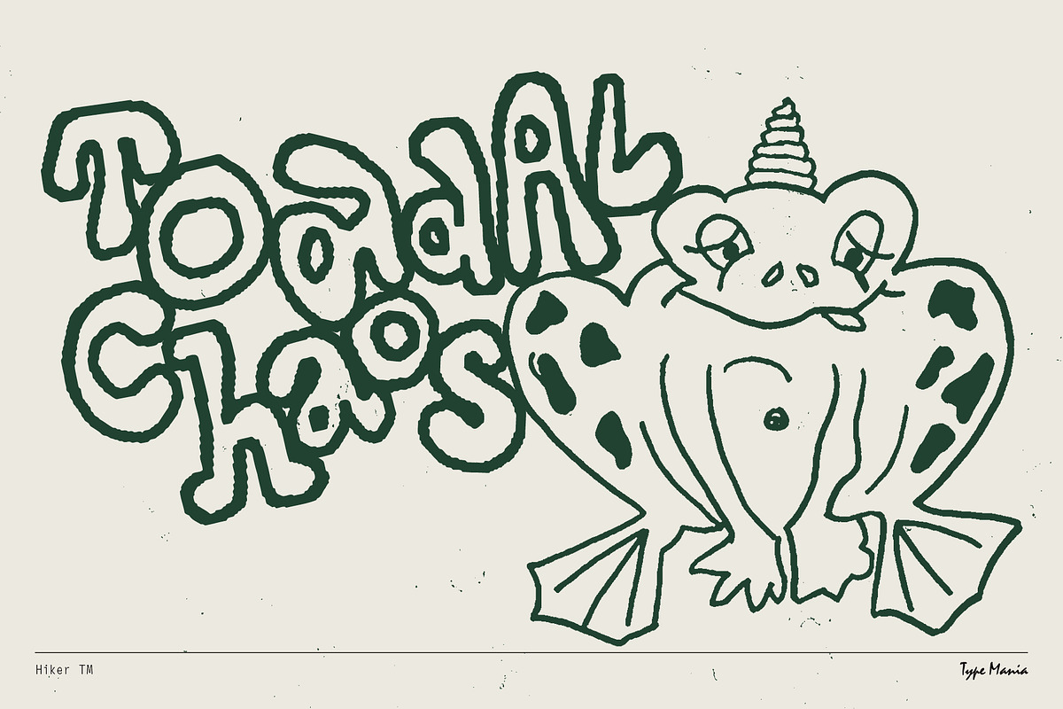 Hiker TM – Quirky Script, a Handwritten Font by Type Mania (Photo 6 of 11)