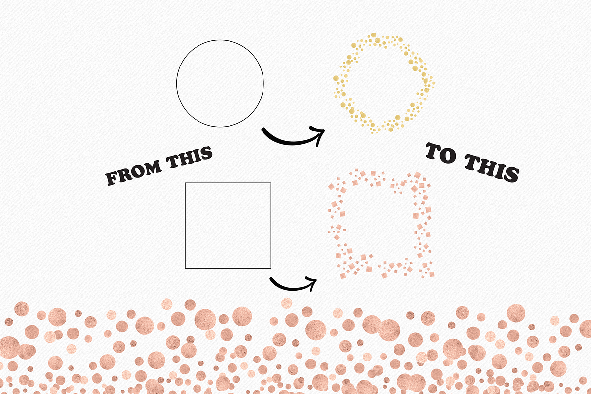 Glitter Confetti Scatter Brushes, a Brush Add-On by TeaBerry (Photo 3 of 3)
