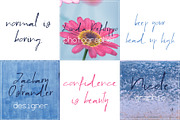 Moccem Font, a Script Font by SophieSaxo (Thumbnail 5 of 9)