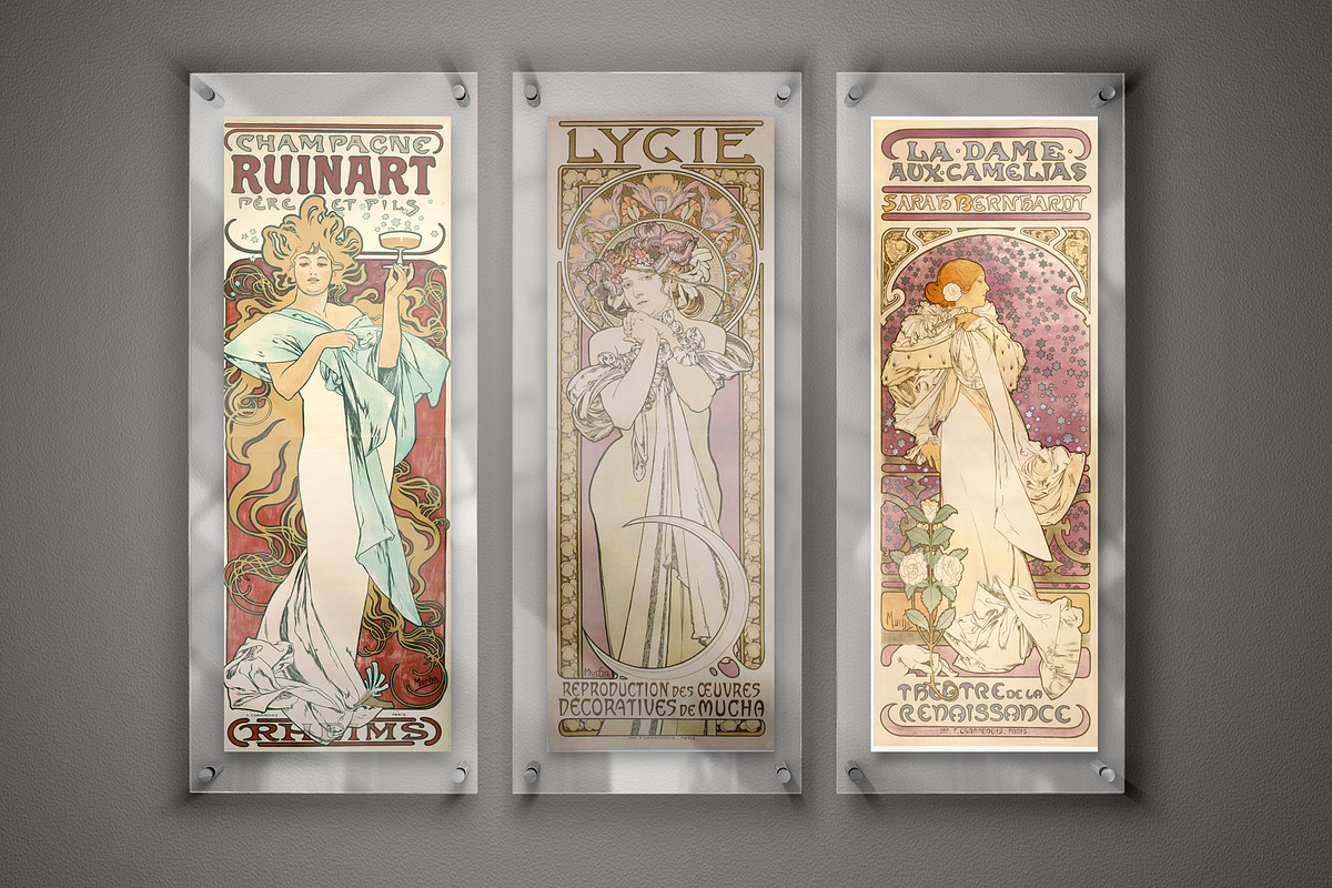 Glass frame for art mockup, a Product Mockup by PSD Market (Photo 10 of 12)