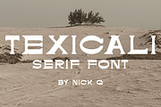 Texicali Serif Font, a Font by nickqtx (Thumbnail 1 of 3)