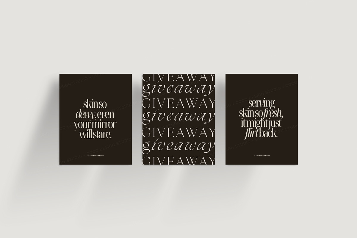 300 Skincare Instagram Templates, a Social Media Template by COCO Designs (Photo 10 of 19)