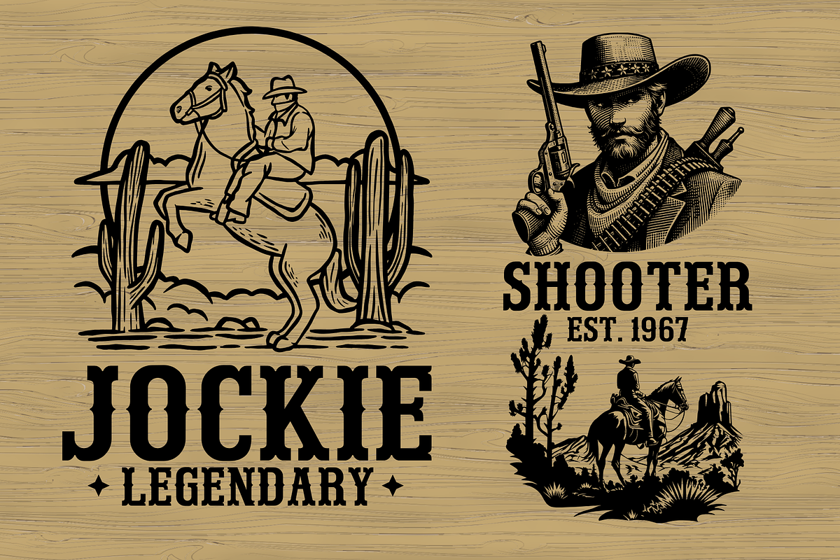Western Groove - Western Font, a Serif Font by Sronstudio (Photo 5 of 12)