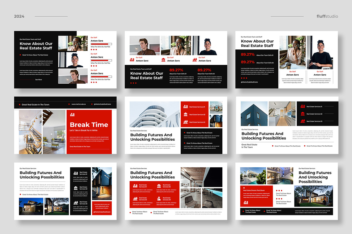 Real Estate Google Slides Template, a Presentation Template by fluffstudio (Photo 3 of 4)