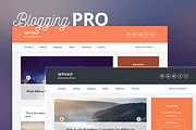 Blogging Pro - Genesis Child Theme, a WordPress Template by WPVKP WordPress Themes (Thumbnail 1 of 7)