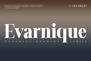 Evarnique, a Serif Font by Typehill (Thumbnail 1 of 14)