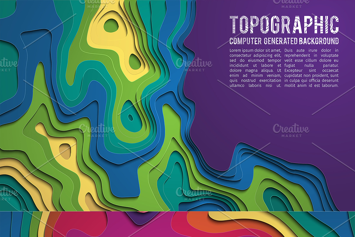 14 Paper Cut Vector Illustration, a Decorative Illustration by RDShop (Photo 3 of 3)